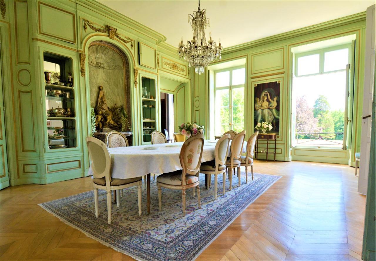 Chateau Du Boulay Morin Le Boulay-Morin Exterior foto The dining room
