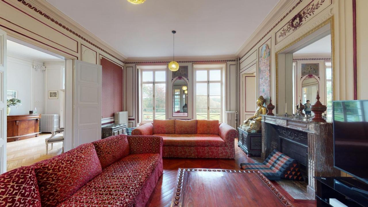 Chateau Du Boulay Morin Le Boulay-Morin Exterior foto The living room